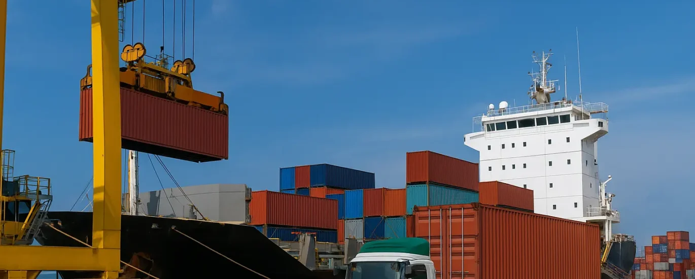 featured image pengambilan kontainer dari pelabuhan