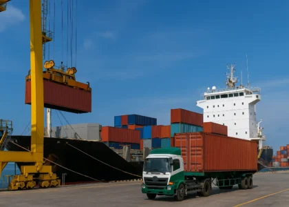 featured image pengambilan kontainer dari pelabuhan
