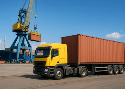 gambar jasa angkut truk kontainer terbaik di Palu