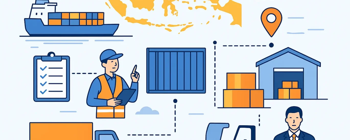 infografis industri logistik