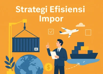 cover strategi efisiensi impor